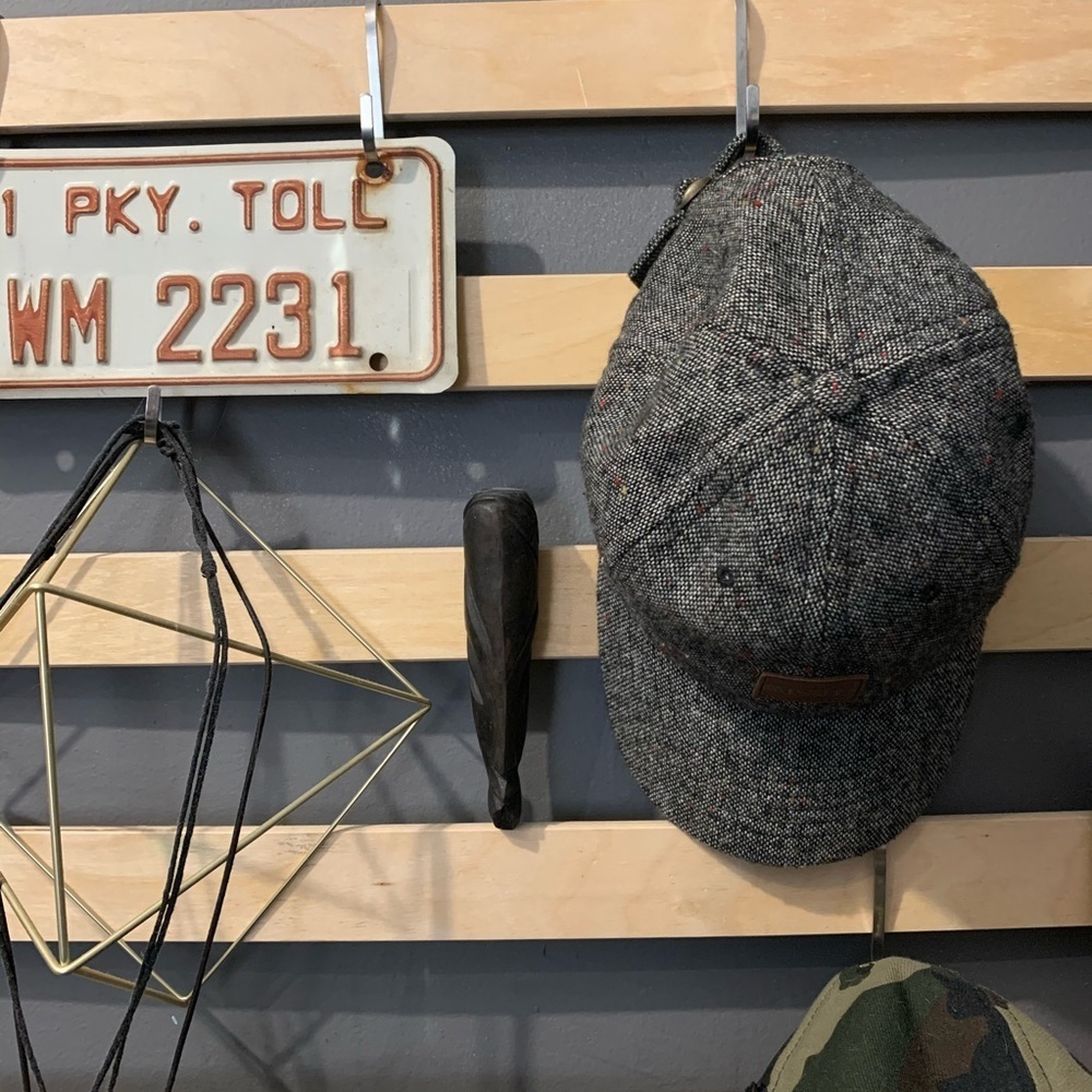 Men’s TOMS Hat, Grey, Adjustable